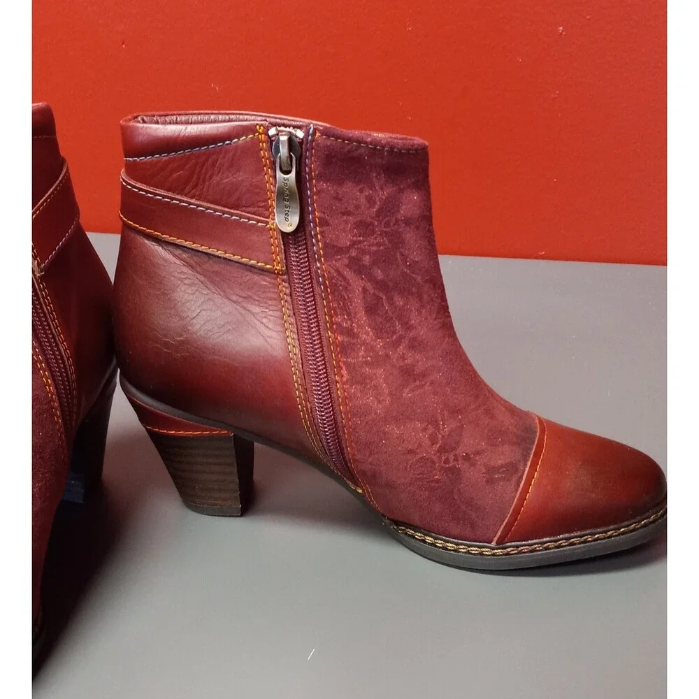 Spring Step L'Artiste Women's Socute Ankle Boot Size 6.5